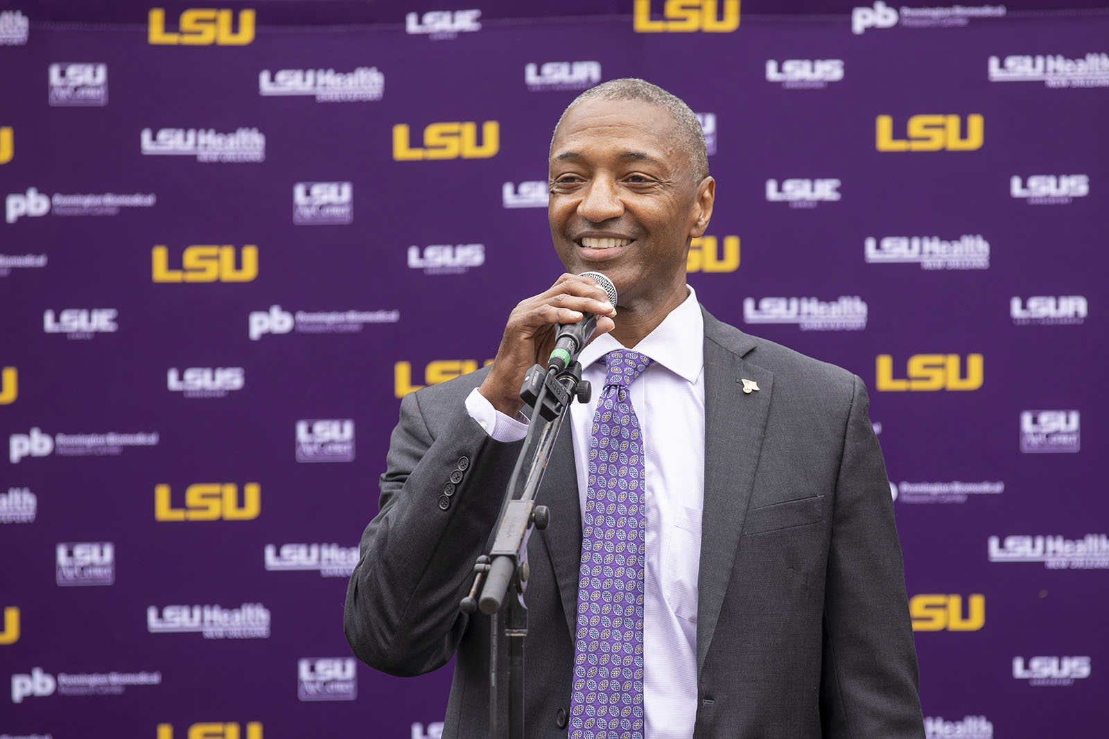 LSU President William F. Tate IV