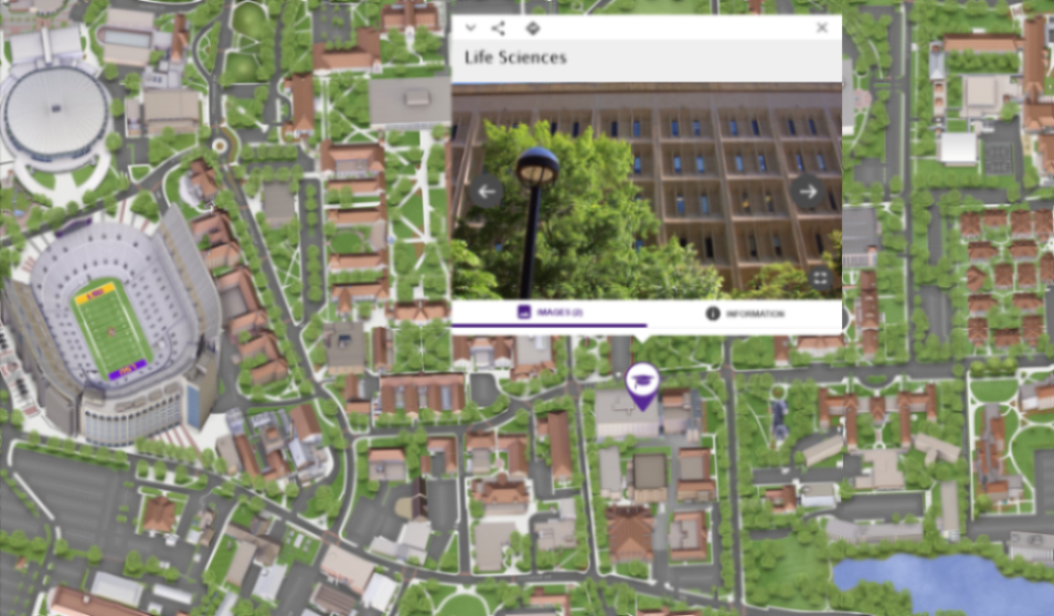 Life Sciences Building (1st floor) – Life Sciences is located on Highland Road and is